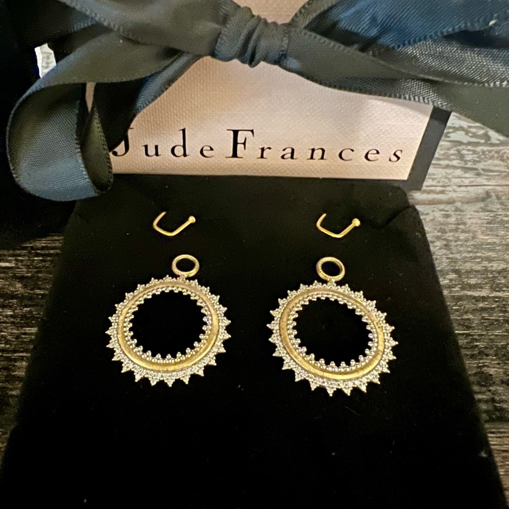 Jude Frances 18K Gold & Diamond Earring Charms